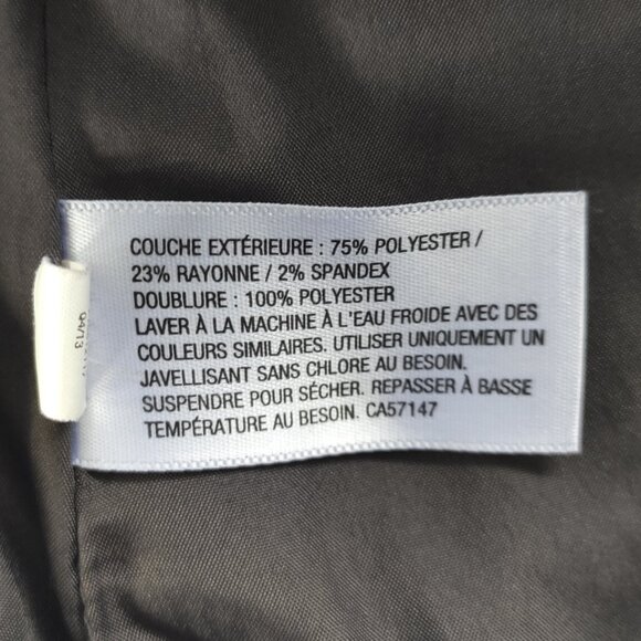 Merona Black Blazer Women's Size 10 (Medium/Large) Good Condition - Picture 8 of 8